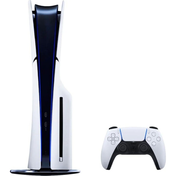 Consola Sony PlayStation 5 Slim CFI-2016 com leitor de discos Blu-ray, 1 TB, branca