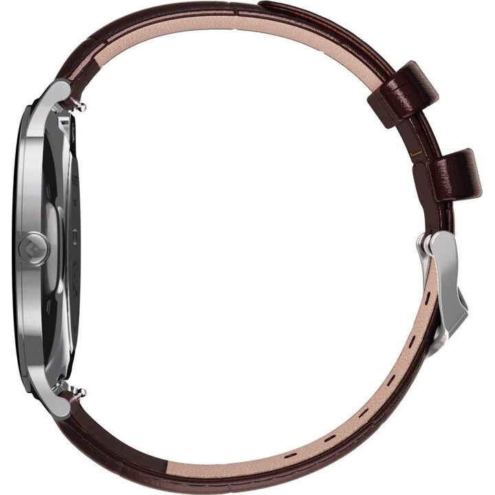 Garett Quantum montre connectée en acier argenté