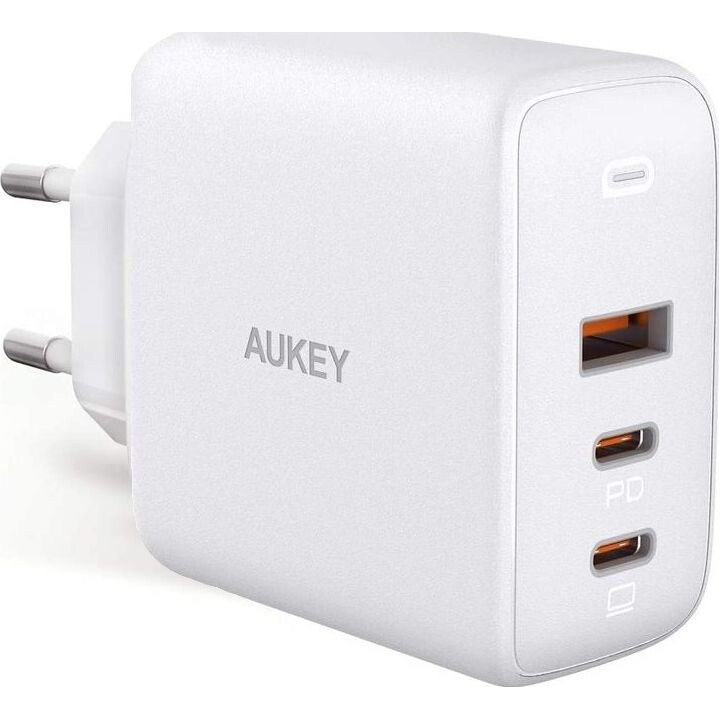 AUKEY PA-B6S Blanco Omni a Mix GaN ultrarrápido Wal