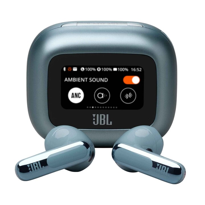 JBL Live Flex 3 Blue – Auriculares in-ear True Wireless con cancelación de ruido adaptativa