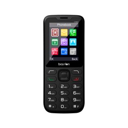 Beafon C190 LTE Black - Basic Mobile Phone 2.4" TFT, 4G, Dual SIM