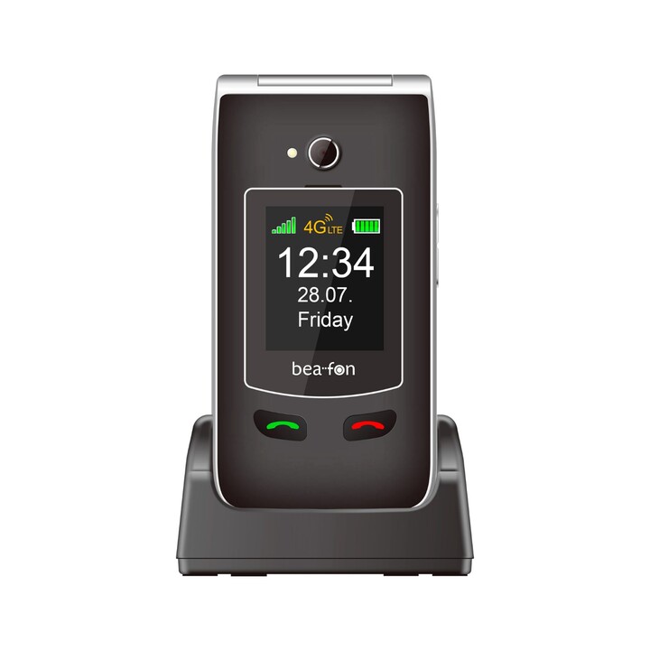 Beafon SL645plus LTE 4G Black and Silver - Mobile Phone 2.8"