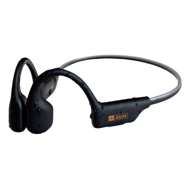 AGM Motion Buds 2 Black – Wireless Bone Conduction Headphones