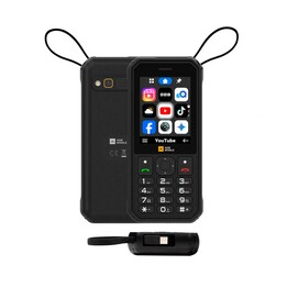 AGM M11 4G Black – Móvil rugerizado 2.8" QVGA, 4G LTE, 2500 mAh, IP68, Android 8.1 Go