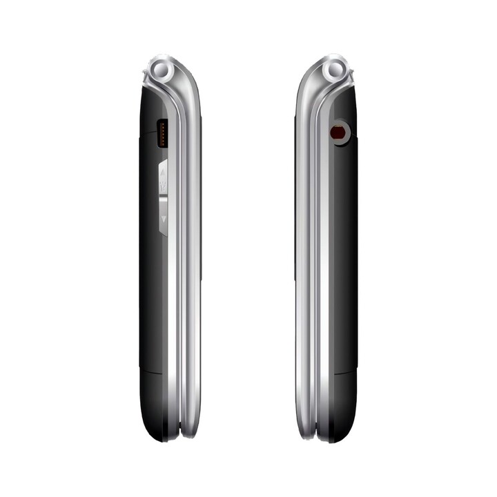 Beafon SL495 4G Black – Móvil básico 2.4" TFT, 4G LTE, cámara VGA y radio FM