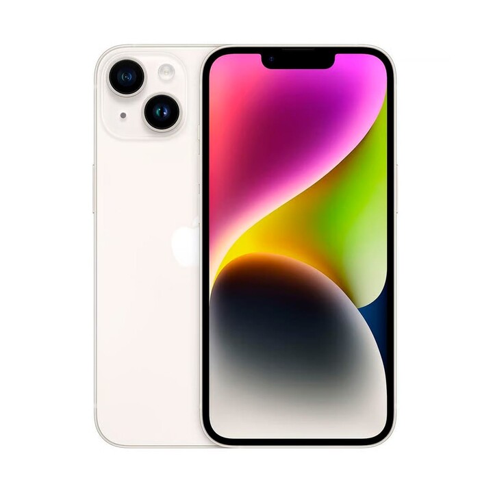 Smartphone Apple iPhone 14 5G Branco Recondicionado 6+128GB 6,1" AMOLED Full HD+