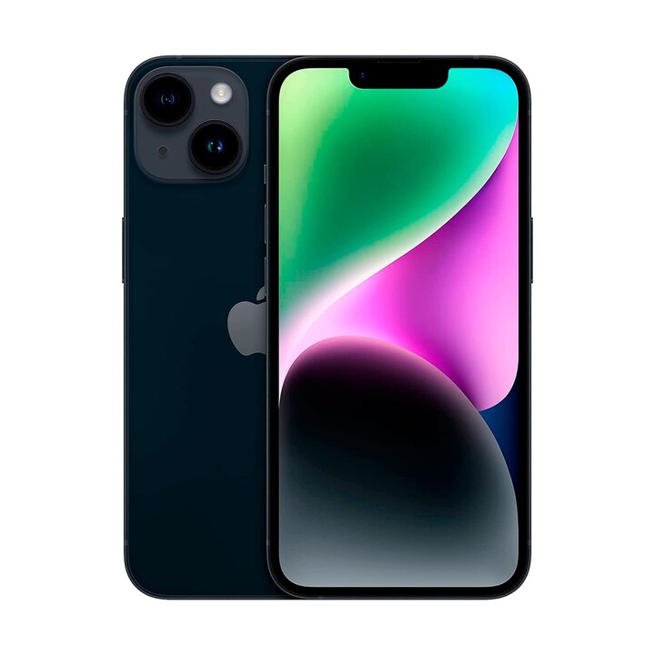 Smartphone Apple iPhone 14 5G Noir Reconditionné 6+128GB 6,1" AMOLED Full HD+
