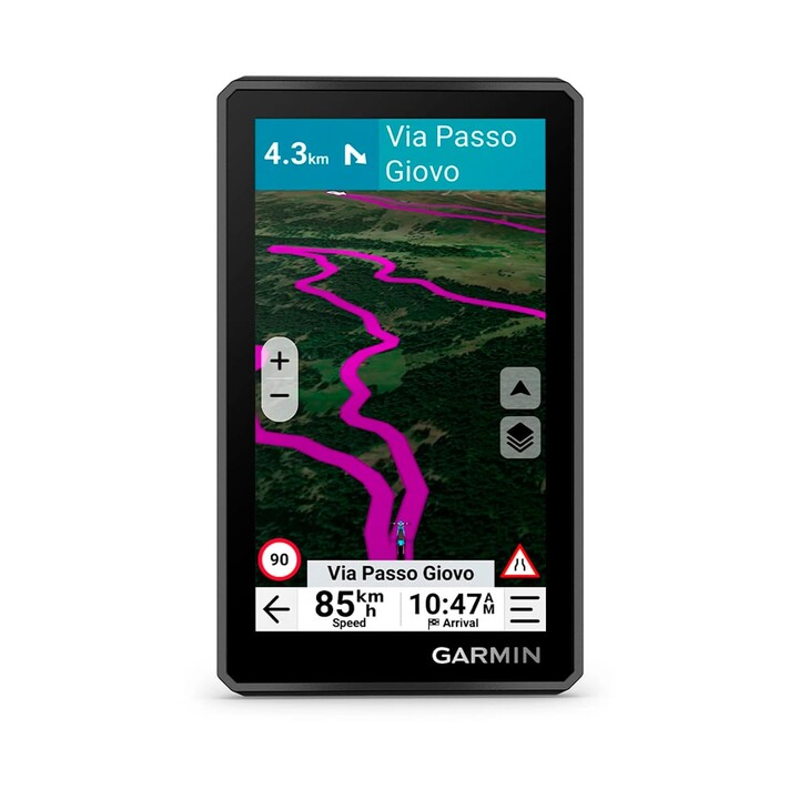 Garmin zūmo® XT3 Navegador GPS para Mota com Ecrã TFT Multitáctil de 6 Polegadas, Mapas Topográficos Pré-instalados e Rotas Pers