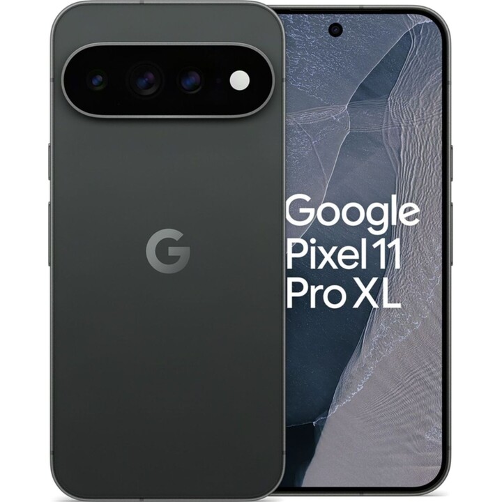 Smartphone Google Pixel 11 Pro XL 5G, 16 GB, 1 TB, display OLED LTPO da 6,8 pollici, batteria da 5115 mAh, colore Obsidian