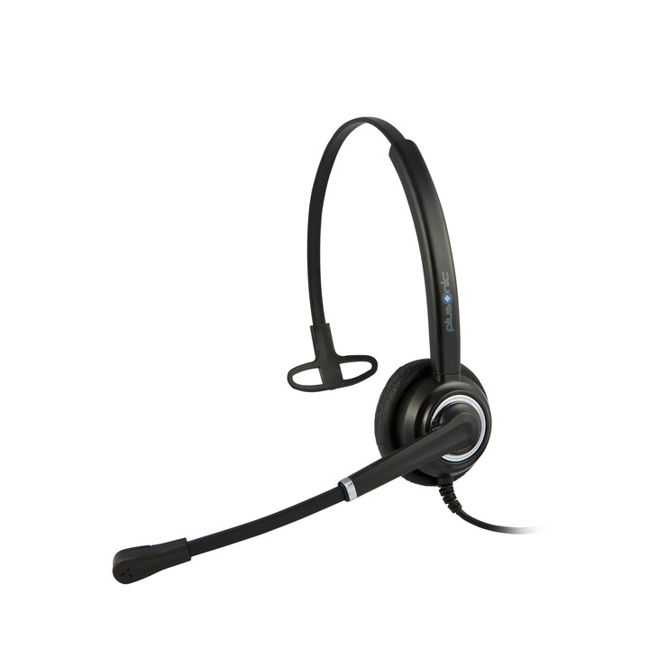 Casque Plusonic 7.1P, mono, réduction de bruit, large bande