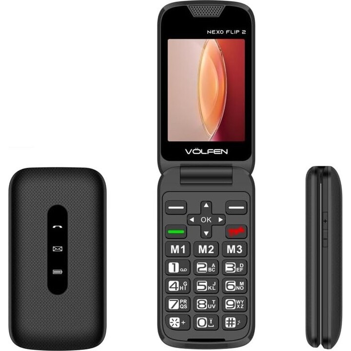 Volfen Nexo Flip Max Over-Ear-Kopfhörer mit ANC, Bluetooth 5.3, 30 Std. und Ladestation