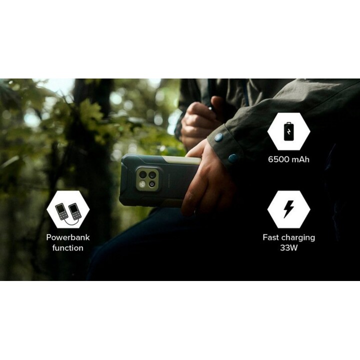 Hammer Construction 2 5G Smartphone 6GB 128GB 6,58" NFC 6500mAh Grün