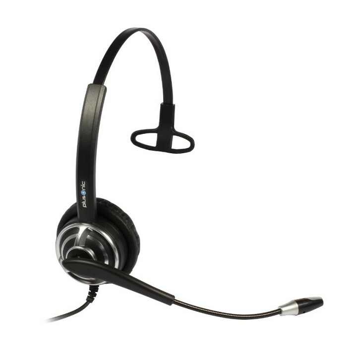 Plusonic Headset 8.1P, monaural, NC, Wideband