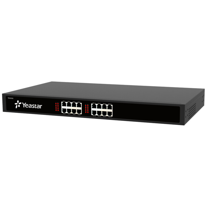 Gateway VoIP Yeastar TA1610 16xFXO RJ11 ou 1xFXO RJ21