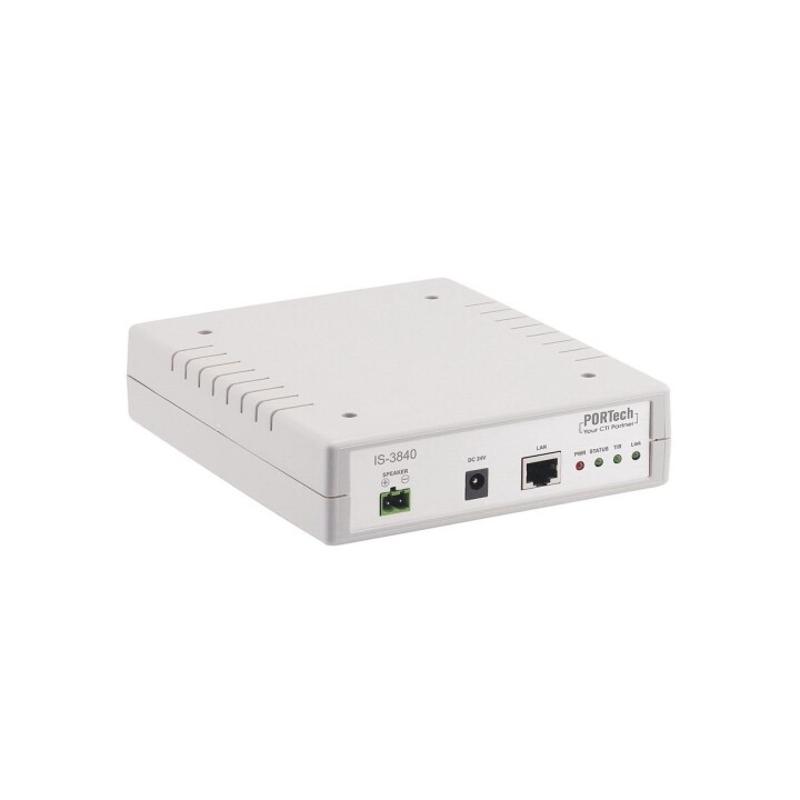 Portech VoIP SIP IP Gateway IS-3840 1-Port IP Gateway with b