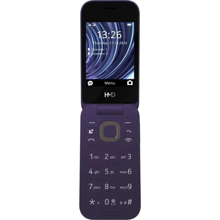Smartphone Nokia 2660 Flip 4G Dual-SIM Twilight Violet