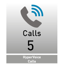 AGFEO HyperVoice 5 Calls - Expansion license for 5 additional calls