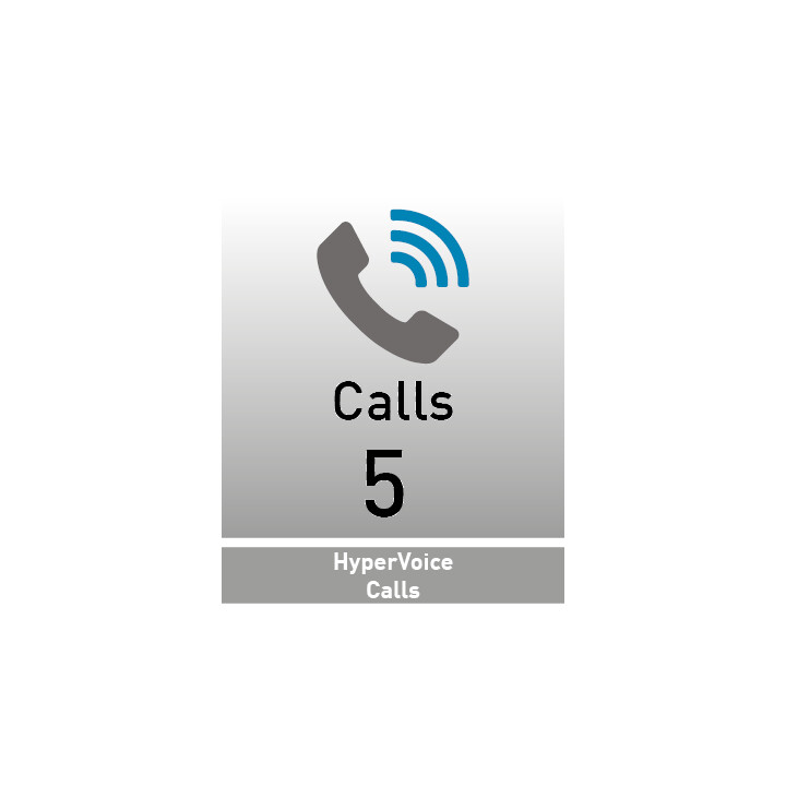 AGFEO HyperVoice 5 Calls - Lizenz zur Freischaltung von 5 zusätzlichen Calls