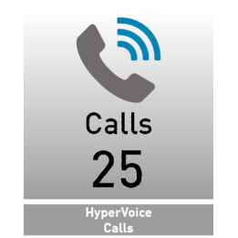 AGFEO HyperVoice 25 Calls - Licence d'extension pour 25 appels supplémentaires