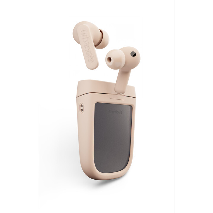 Urbanista Phoenix Écouteurs True Wireless Desert Rose avec Charge Solaire Powerfoyle