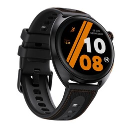 Relógio inteligente HAMMER Ventus Pro Black com GPS de banda dupla e ecrã AMOLED de 1,43"