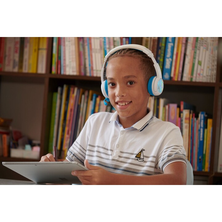 Onanoff Casque pour enfants Homeschooling Bluetooth Bleu