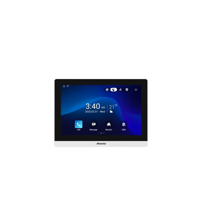 Akuvox C319S Station Intérieure Écran Tactile Android PoE Blanc