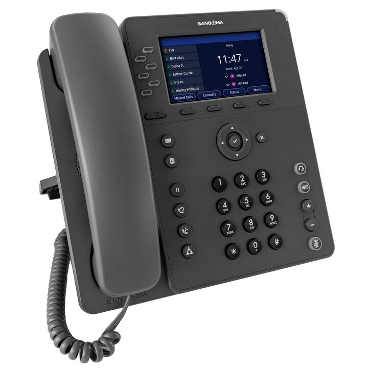 Sangoma Sangoma P325, 6-Line, HD Voice, Gigabit Ethernet, 1 x USB, 4.3" IPS Color Display**packed in cartons of Quantity 6. Pall