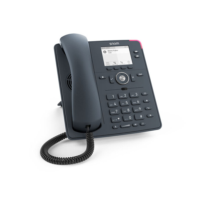 Snom D140 Teléfono IP SIP con pantalla TFT 2,8" y PoE Clase 1