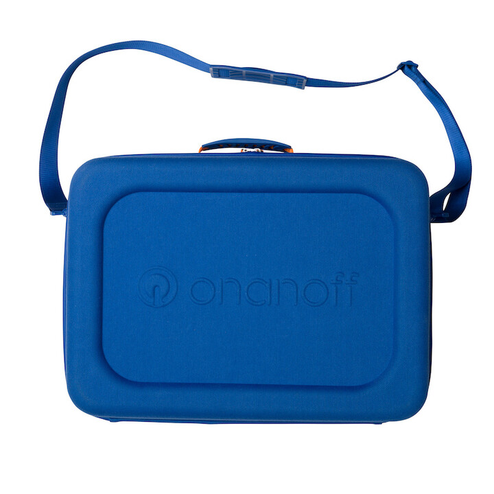 Onanoff Education Auriculares Azul Paquete Escolar 10 unidades con caja de almacenamiento / Secundaria y Universidad