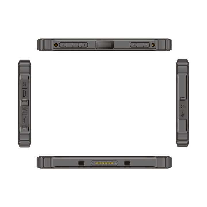 ALLNET X-trail-100-Intel-2D Rugged Outdoor Tablet Windows mit 2D-Scanner, NFC und LTE