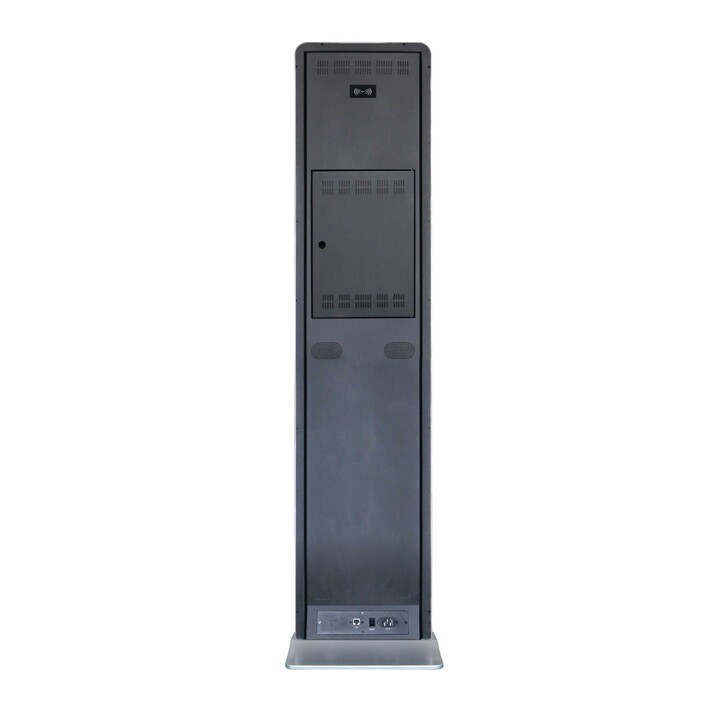 Allnet Standdisplay 21 Zoll 10Point-Touch with brochure holder PoE, Android, colour black