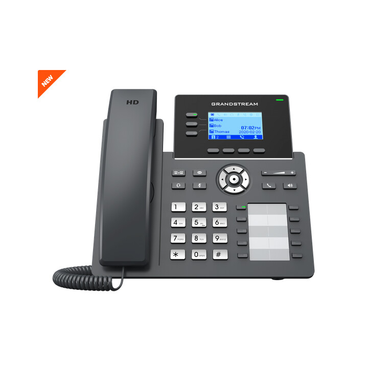 Grandstream SIP GRP-2604P Carrier-Grade IP Phone (with PoE) *Used / Refurbished*