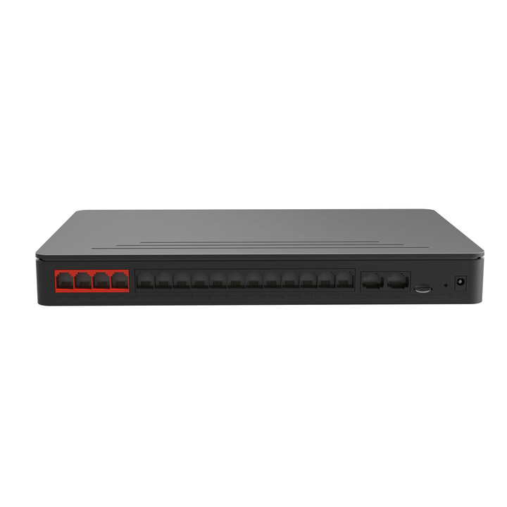 Centralino Yeastar Serie S - S412 lite con 4 porte FXS integrate e 8 utenti SIP (V4)