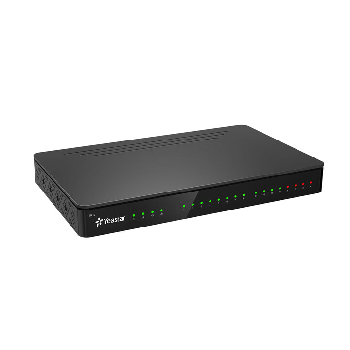 Yeastar S-Series PBX - S412 lite 4x FXS on board 8 SIP-User (V4)