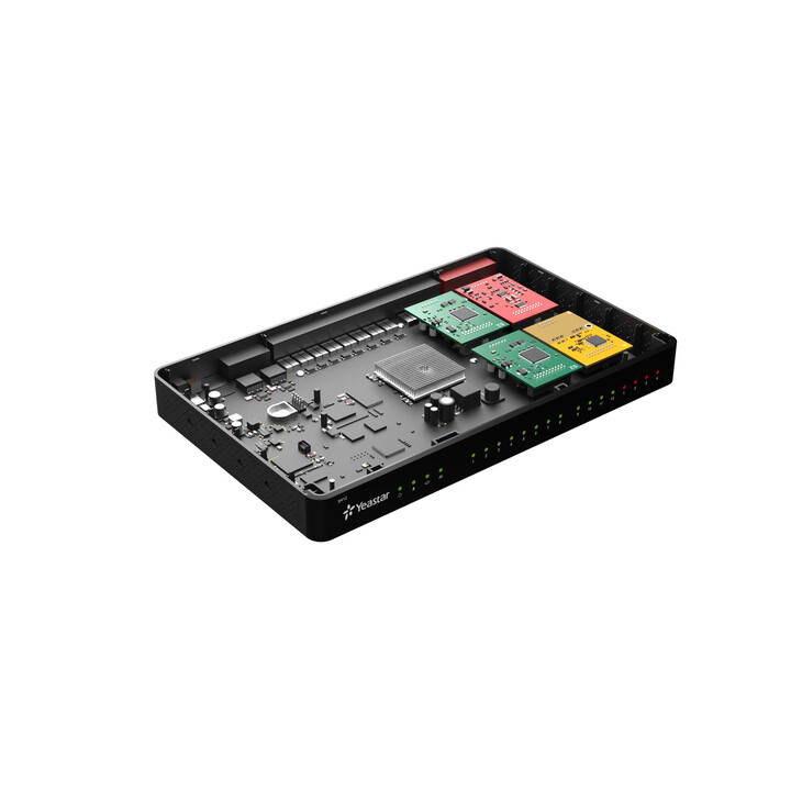 Centralita Yeastar de la serie S - S412 lite con 4 puertos FXS integrados y 8 usuarios SIP (V4)