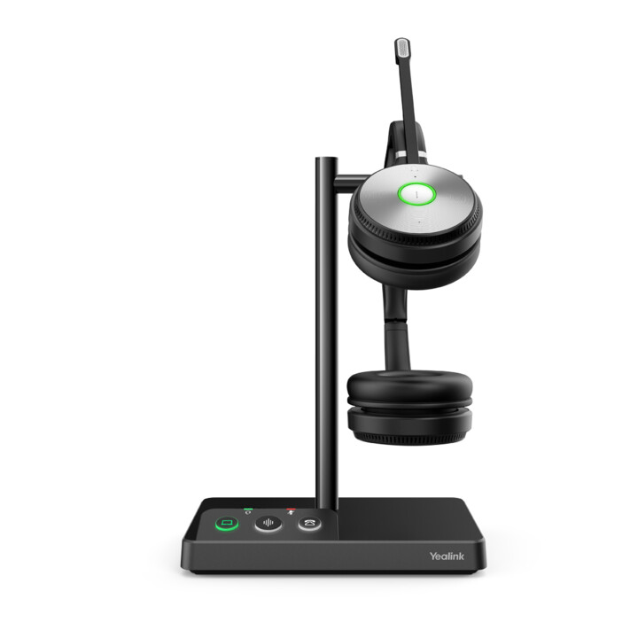 Auscultadores Yealink USB DECT UC WH62 Dual UC **USADOS**