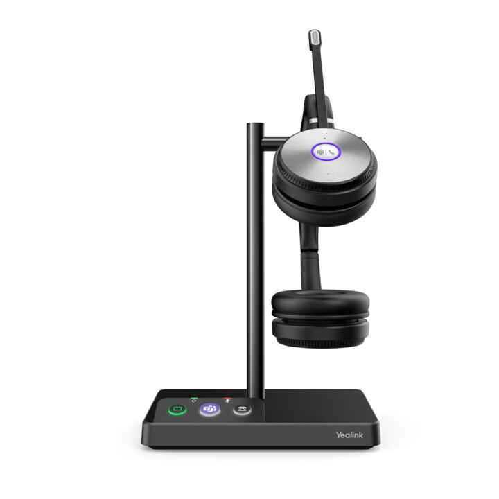 Auscultadores Yealink USB DECT para Teams WH62 Dual **USADOS**