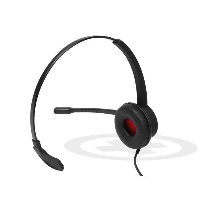 Plusonic USB Headset 10.1P, monaural, kompatibel zu Teams und Skype (USED-B-Ware)