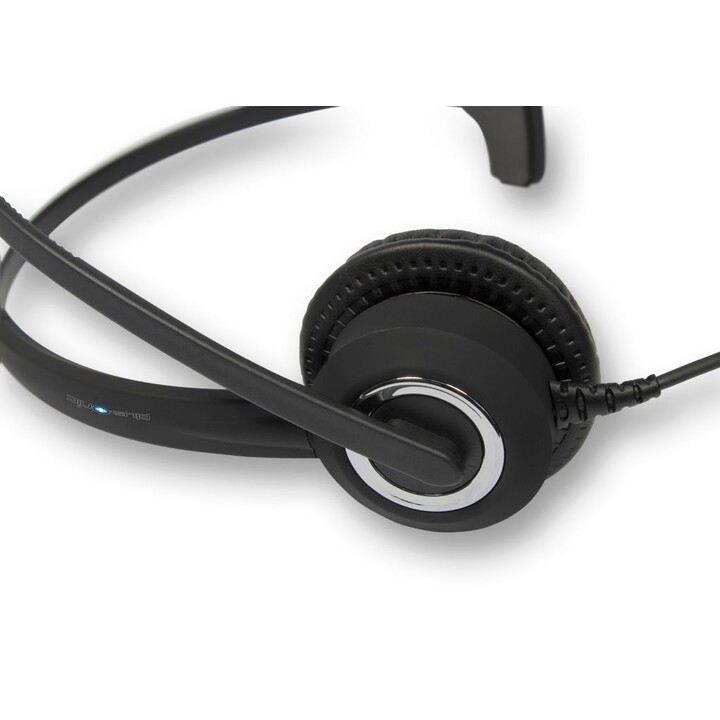 Plusonic USB Headset 10.1P, monaural, compatível com Teams e Skype (USED-B-Ware)