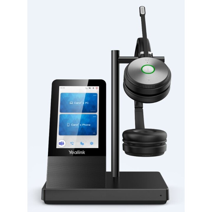 Auriculares Yealink UC DECT WH66 Dual***USADOS - Producto de segunda mano***