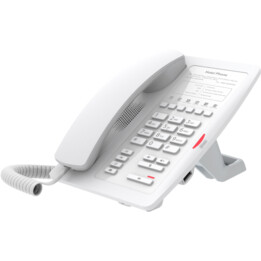 Fanvil H3W V2-White, H3W-White---Téléphone d'hôtel Wi-Fi / SIP / POE / Wi-Fi