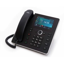 Téléphone IP AudioCodes Teams C436HD PoE GbE noir avec Wi-Fi double bande intégré