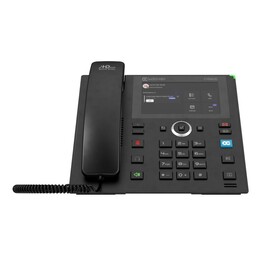 Telefono IP AudioCodes Teams C456HD PoE GbE nero con Bluetooth integrato e Wi-Fi 6 dual band