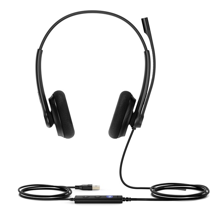 Auscultadores Yealink UH34 Lite Dual Teams USB-C/A