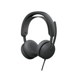 Logitech Zone Wired 2 - Auscultadores com fio USB-A, microfone com cancelamento ativo de ruído, certificados para Microsoft Team