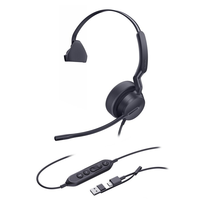 Yealink Headset UH42 Mono UC USB-C/A