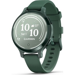 Garmin Lily 2 Active Smartwatch, kleine und schlanke, eingebaute GPS, verstecktes Display, gemustertes Objektiv, bis zu 9 Tage, 