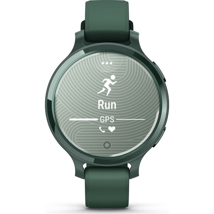 Garmin Lily 2 Smartwatch actif, petit et élégant, GPS intégré, affichage caché, objectif à motifs, jusqu'à 9 jours, vert