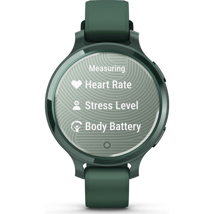 Garmin Lily 2 Smartwatch actif, petit et élégant, GPS intégré, affichage caché, objectif à motifs, jusqu'à 9 jours, vert